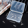 10Pcs 925 Sterling Silver Ice Pick Pinch Bails STER-BBC0001-29A-7