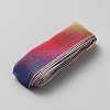 10 Yards Rainbow Color Organza Ribbon OCOR-WH20005-04A-2