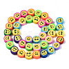 Handmade Polymer Clay Beads Strands X-CLAY-T020-05-2