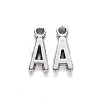 Tibetan Style Alloy Pendants TIBE-S108-108A-AS-RS-2