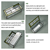 Tin Jewelry Box OBOX-WH0007-09-4