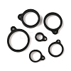 60Pcs 6 Styles Silicone Pendant SIL-GF0001-47-1