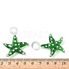 Handmade Lampwork Pendants LAMP-A004-05O-3