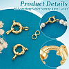 2Pcs 925 Sterling Silver Spring Ring Clasps FIND-PH0022-63G-4