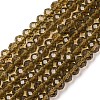 Glass Beads Strands EGLA-A034-T6mm-D30-1