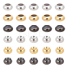 CHGCRAFT 48Pcs 2 Sizes Brass Beads KK-CA0001-46-1