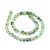 Natural Prehnite Beads Strands G-F602-01-8mm-2