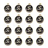Golden Plated Alloy Charms ENAM-S118-02S-2