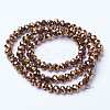 Electroplate Transparent Glass Beads Strands LS-EGLA-A034-T1mm-UA04-2