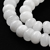 Natural White Jade Beads Strands G-E507-01M-3