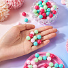 Opaque Acrylic Beads OACR-TAC0014-06F-6