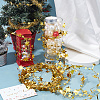 4Pcs PVC Sparkly Star Metallic Garland with Iron Wire DIY-SP0002-74B-3