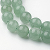 Natural Green Aventurine Bead Strands G-G735-63-10mm-3