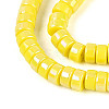 AB Color Plated Opaque Glass Beads Strands GLAA-T026-3x6mm-P12-3