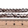 Baking Paint Transparent Glass Beads X1-DGLA-N011-4mm-09-4