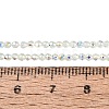 Transparent Glass Beads Strands EGLA-N028-01A-A07-5