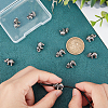 10Pcs 304 Stainless Steel Beads STAS-UN0050-03-3