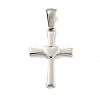 Non-Tarnish 304 Stainless Steel Pendants STAS-C102-14P-1