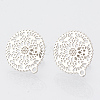 Non-Tarnish 304 Stainless Steel Stud Earring Findings STAS-S079-31B-1