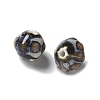 Vintage Porcelain Pumpkin Beads PORC-L080-A14-2