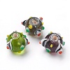 Handmade Bumpy Lampwork Beads LAMP-J092-09-1