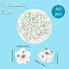 40Pcs Handmade Lampwork Beads LAMP-PA0001-11A-2