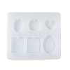Rectangle & Heart & Oval DIY Silicone Molds SIMO-H019-04E-3