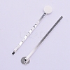 Iron Hair Bobby Pin Findings IFIN-WH0053-37S-1