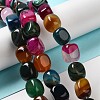 Natural Agate Beads Strands G-H295-A01-02-2
