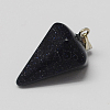 Natural & Synthetic Mixed Stone Pendants X-G-S045-27-B-2