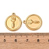 304 Stainless Steel Pendants STAS-K331-01F-G-3