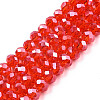 Electroplate Glass Beads Strands EGLA-A034-T2mm-A27-1