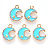 Alloy Enamel Pendants ENAM-S121-063C-2