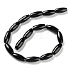 Natural Black Onyx Agate(Dyed & Heated) Beads Strands G-NH0019-C05-14-3