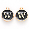 Golden Plated Alloy Charms ENAM-S118-02W-1