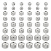 80Pcs 8 Styles 304 Stainless Steel Bead STAS-AR0002-04-1