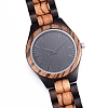 Ebony & Zebrano Wood Wristwatches WACH-H036-57-3