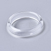 Transparent Resin Finger Rings RJEW-T013-004-G01-3