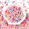 Opaque Baking Paint Glass Seed Beads SEED-T008-02-M02-2