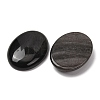 Natural Silver Sheen Obsidian Cabochons G-G741-30x40mm-23-3