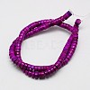 Synthetic Turquoise Beads Strands TURQ-G110-4x2mm-02-2
