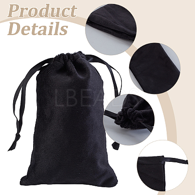 Velvet Jewelry Pouches Bags TP-WH0012-06C-1