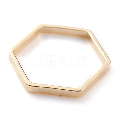 Brass Linking Rings KK-Y003-05A-G-1