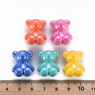 Pearlized Opaque Acrylic Beads X-MACR-S373-39I-1