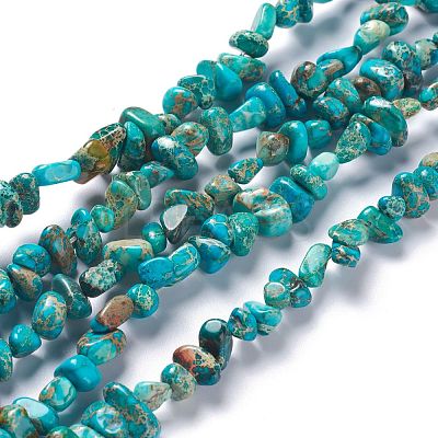 Natural Imperial Jasper Bead Strands G-P444-05F-1