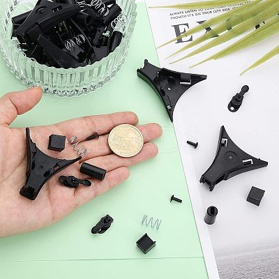 DIY Tie Clips Hardware Fastener for Clip On Tie FIND-CA0006-14-1