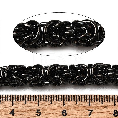 304 Stainless Steel Byzantine Chains CHS-P007-07B-02-1