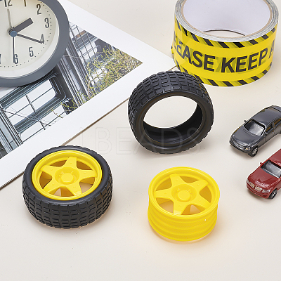 PVC Wheel Robot Toy Accessories FIND-GA0001-18-1