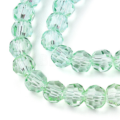 Transparent Glass Beads Strands X1-GLAA-E036-07R-1