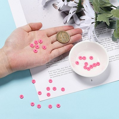 150G 15 Colors Handmade Polymer Clay Beads CLAY-JP0001-12-6mm-1